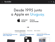 Tablet Screenshot of mundomac.com